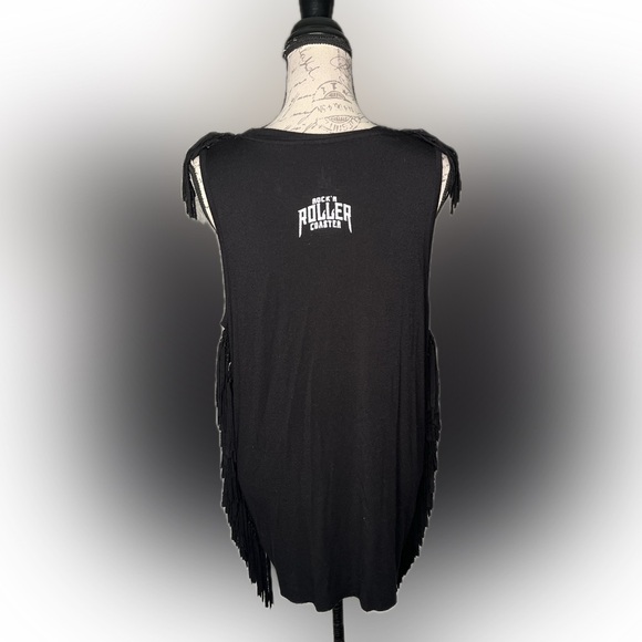 Disney Rock n Rollercoaster Fringe Top - Picture 2 of 3